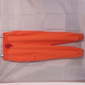 Figs High Waisted Zamora Jogger - Sunset Orange